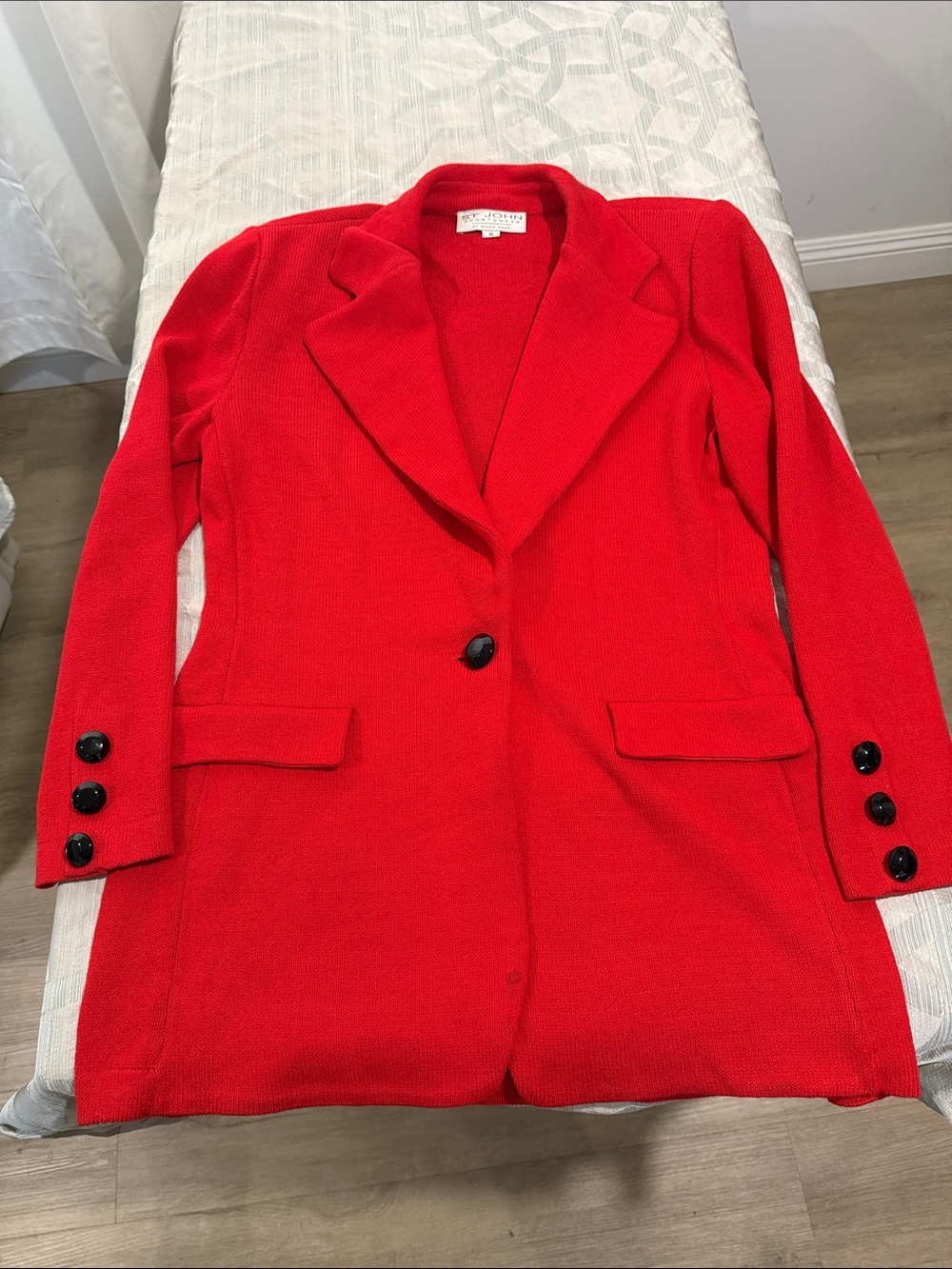 St John vintage knit blazer